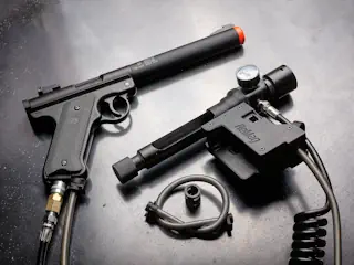 ReMag'd KJW MK2 with a CO2 regulator module